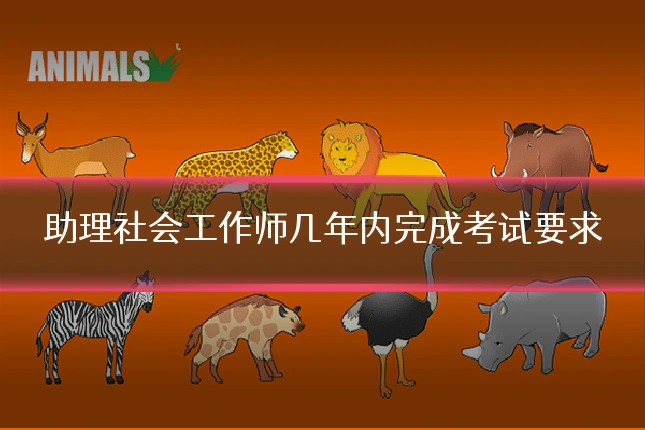 助理社会工作师几年内完成考试要求