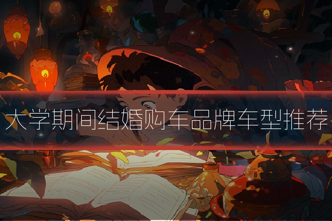 大学期间结婚购车品牌车型推荐