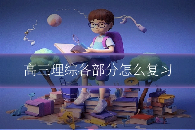 高三理综各部分怎么复习