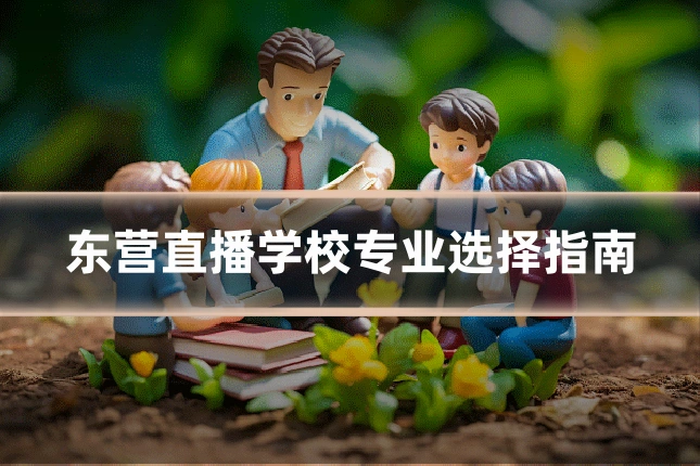 东营直播学校专业选择指南