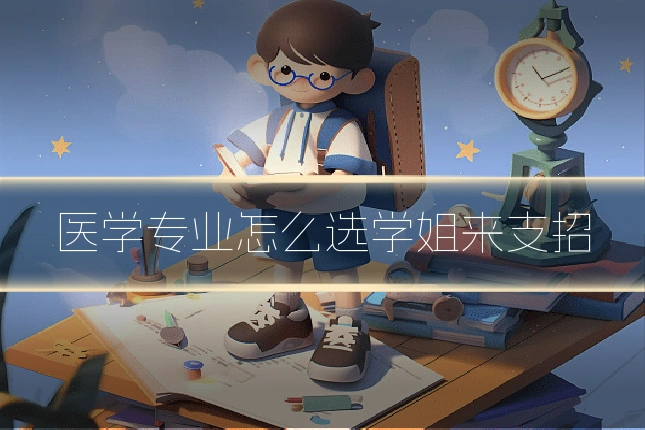 医学专业怎么选学姐来支招