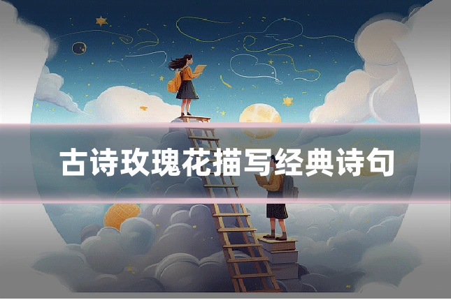 古诗玫瑰花描写经典诗句