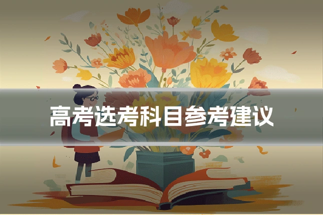 高考选考科目参考建议