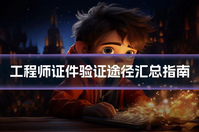 工程师证件验证途径汇总指南