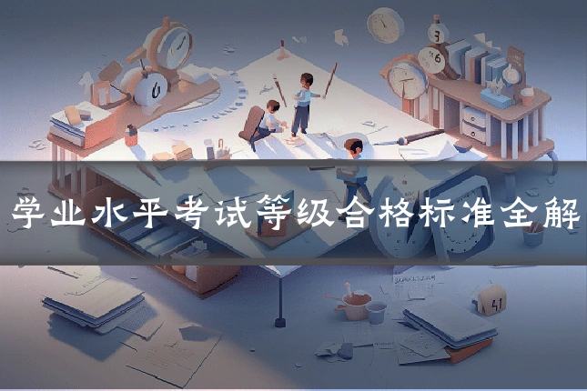 学业水平考试等级合格标准全解