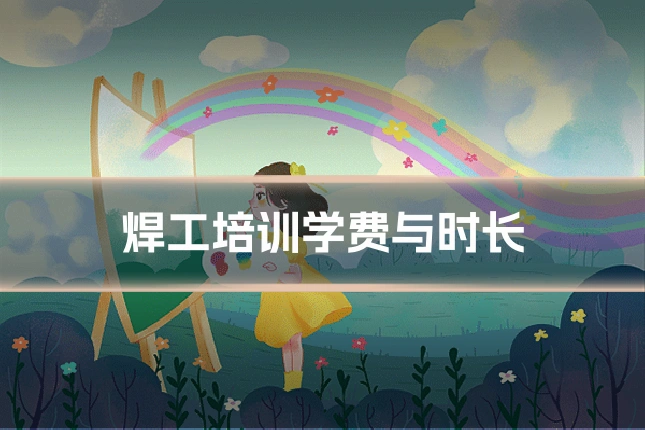 焊工培训学费与时长