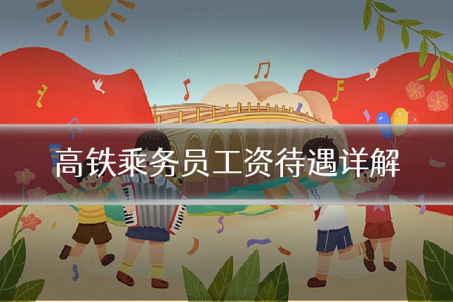 高铁乘务员工资待遇详解
