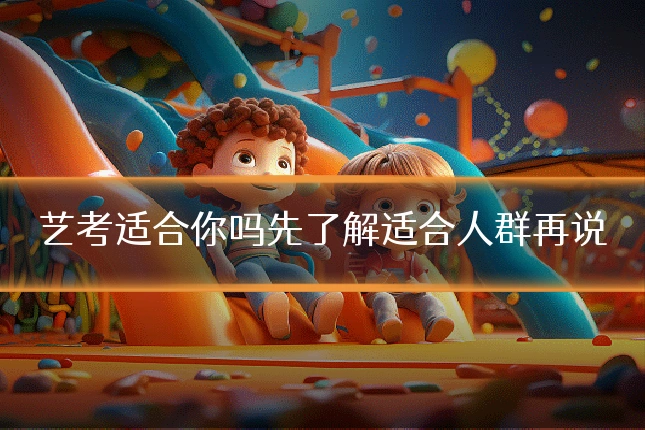 艺考适合你吗先了解适合人群再说