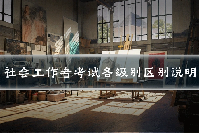 社会工作者考试各级别区别说明
