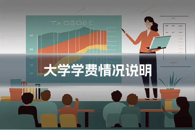 大学学费情况说明