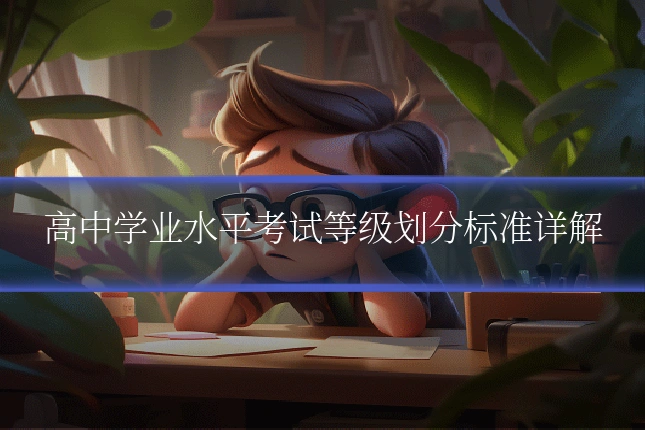 高中学业水平考试等级划分标准详解