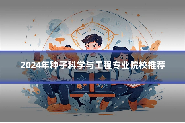 2024年种子科学与工程专业院校推荐