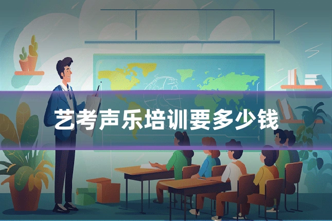 艺考声乐培训要多少钱