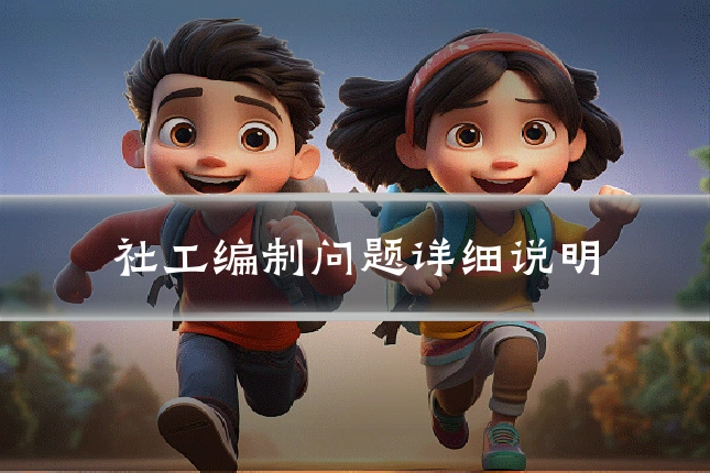 社工编制问题详细说明