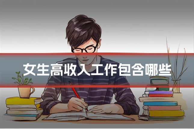 女生高收入工作包含哪些