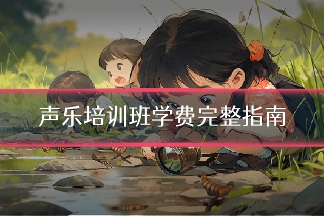 声乐培训班学费完整指南