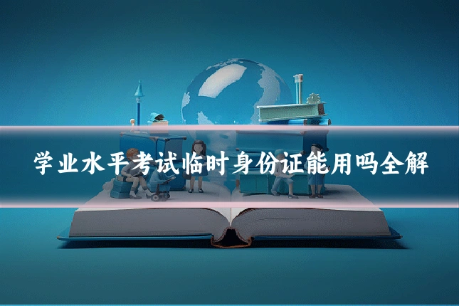学业水平考试临时身份证能用吗全解