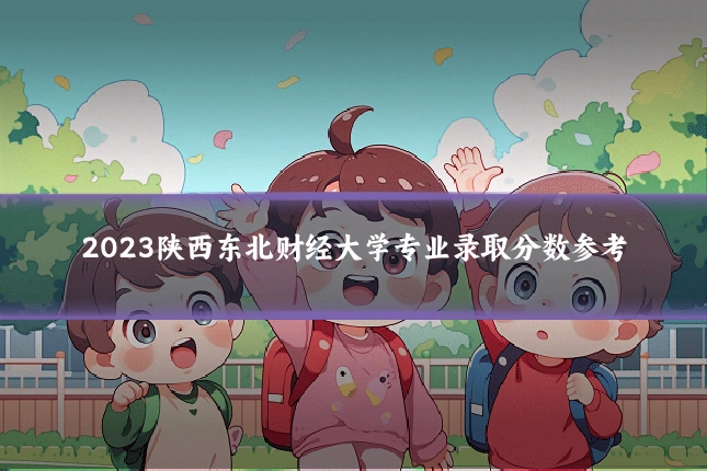 2023陕西东北财经大学专业录取分数参考