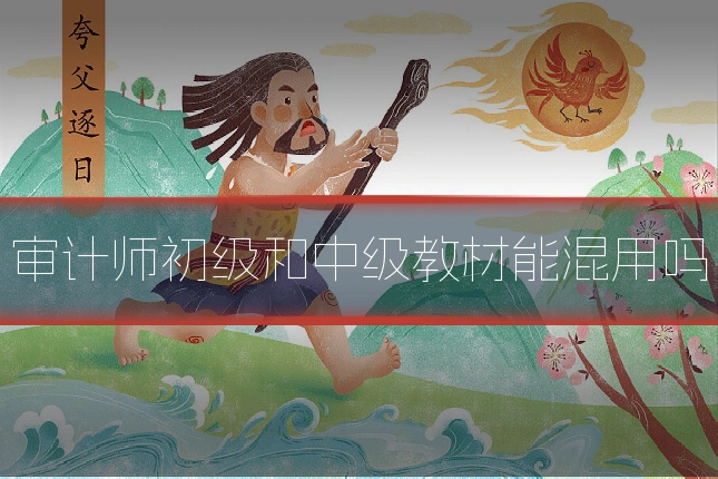 审计师初级和中级教材能混用吗