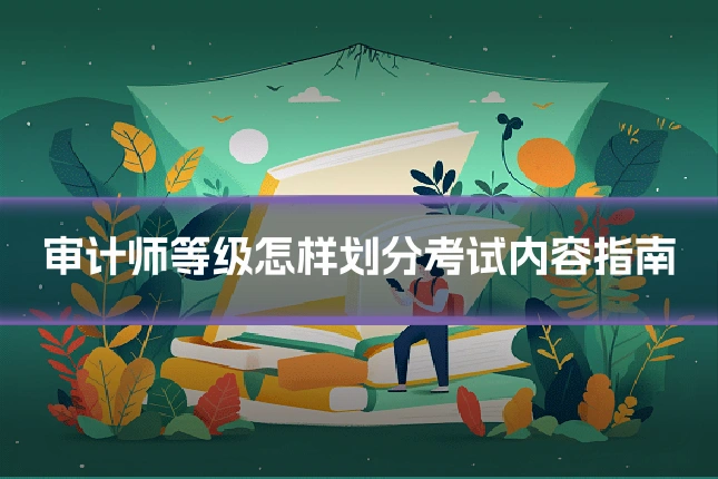审计师等级怎样划分考试内容指南
