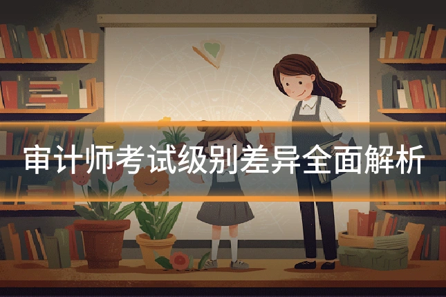 审计师考试级别差异全面解析