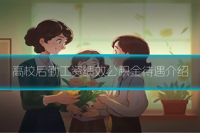 高校后勤工资绩效公积金待遇介绍