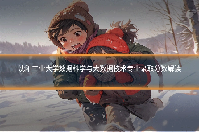 沈阳工业大学数据科学与大数据技术专业录取分数解读