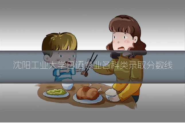沈阳工业大学日语专业各科类录取分数线