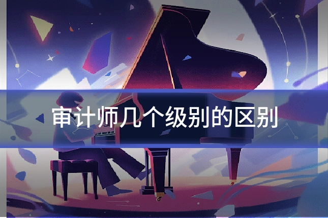 审计师几个级别的区别