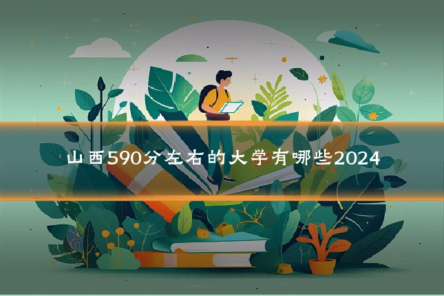 山西590分左右的大学有哪些2024