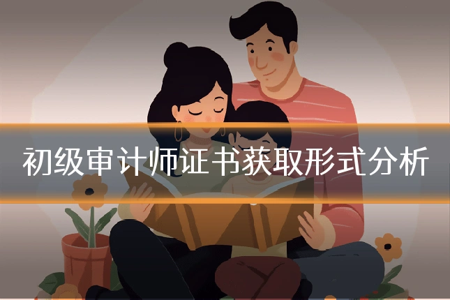 初级审计师证书获取形式分析