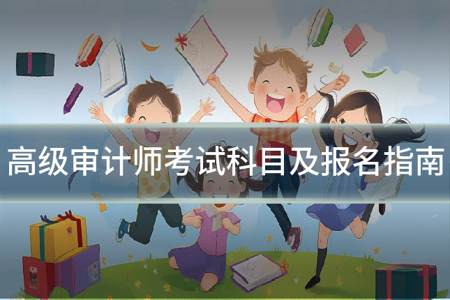 高级审计师考试科目及报名指南