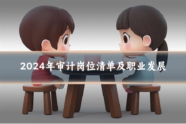 2024年审计岗位清单及职业发展