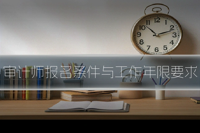 审计师报名条件与工作年限要求