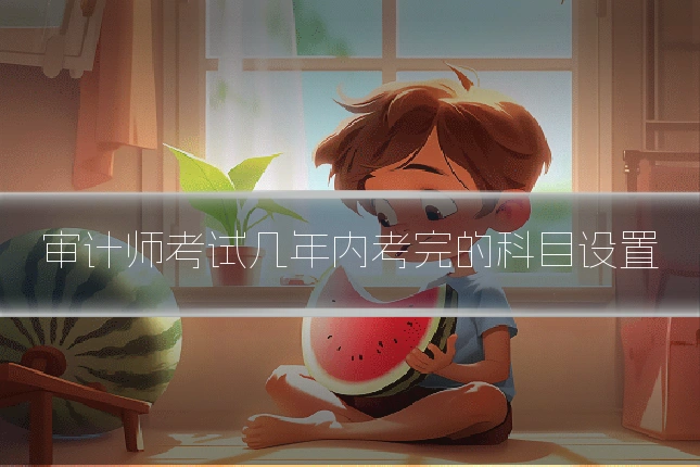 审计师考试几年内考完的科目设置