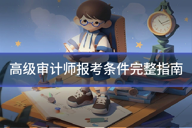 高级审计师报考条件完整指南