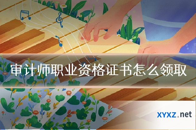 审计师职业资格证书怎么领取