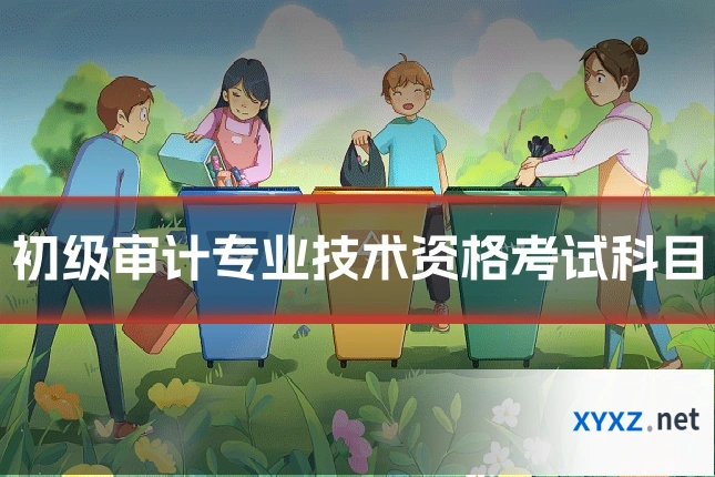 初级审计专业技术资格考试科目