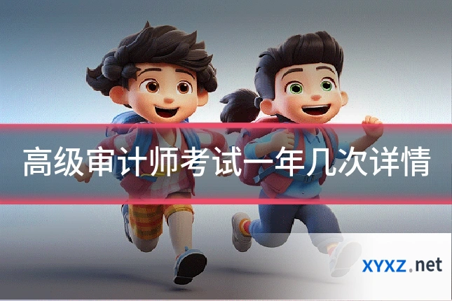 高级审计师考试一年几次详情
