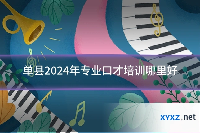 单县2024年专业口才培训哪里好
