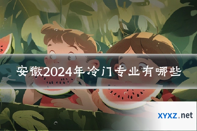 安徽2024年冷门专业有哪些
