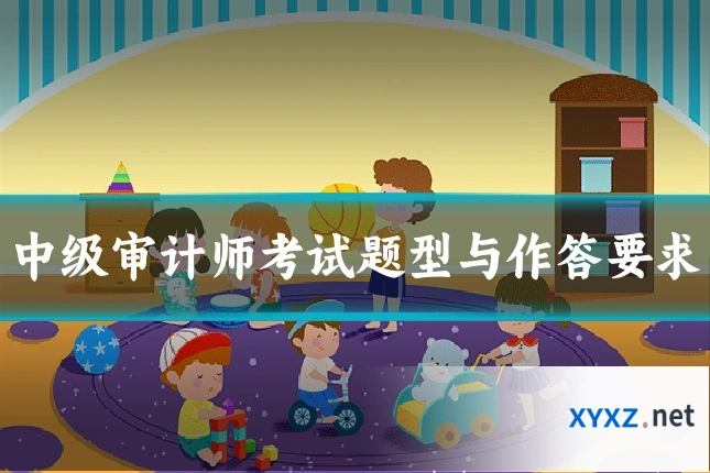 中级审计师考试题型与作答要求