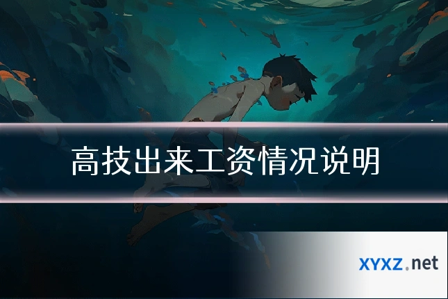 高技出来工资情况说明