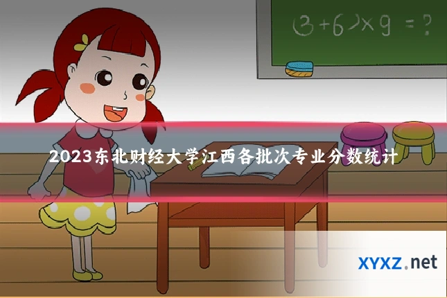2023东北财经大学江西各批次专业分数统计