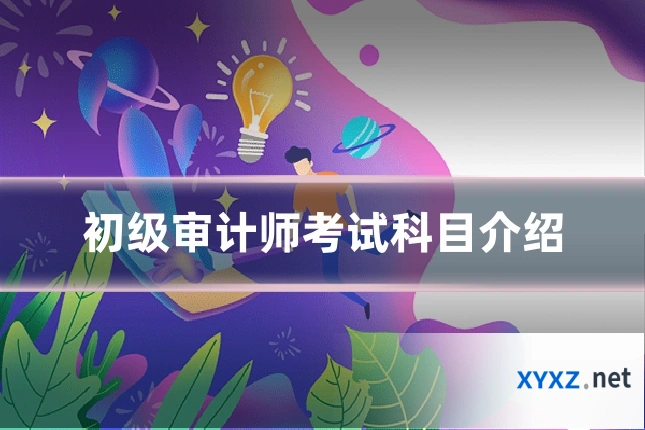 初级审计师考试科目介绍