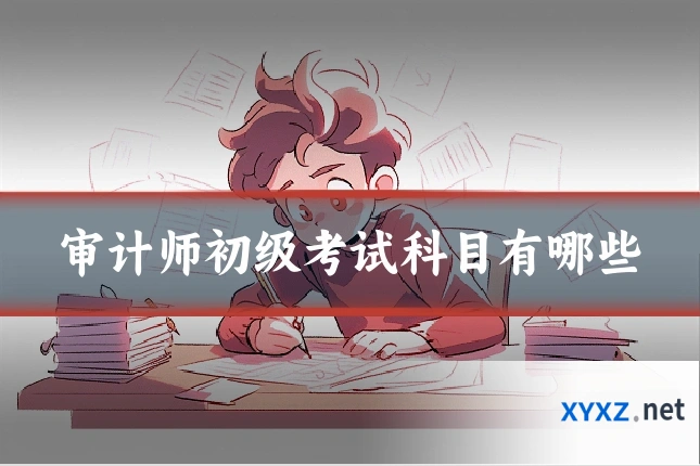 审计师初级考试科目有哪些