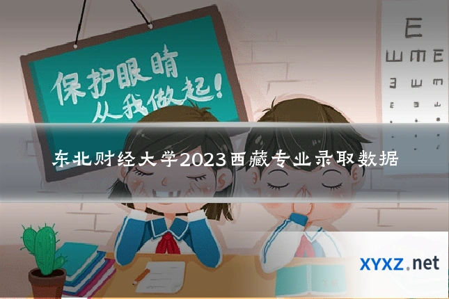 东北财经大学2023西藏专业录取数据