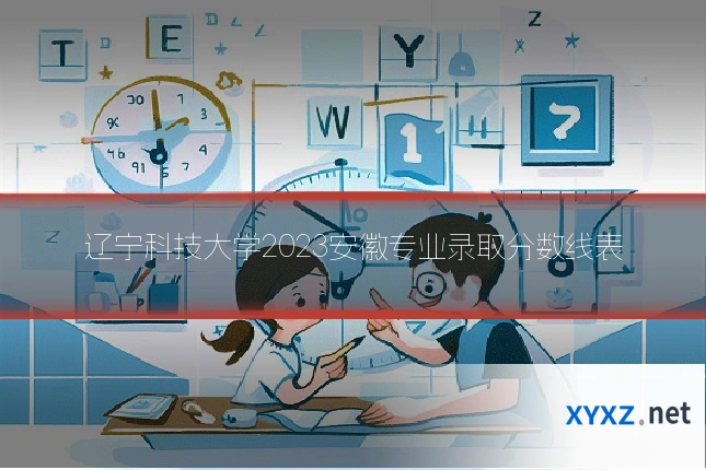 辽宁科技大学2023安徽专业录取分数线表