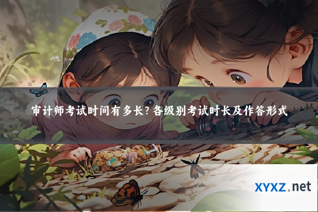 审计师考试时间有多长？各级别考试时长及作答形式