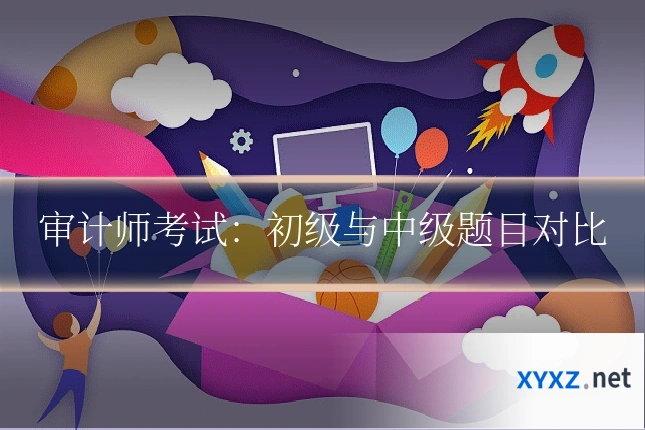 审计师考试：初级与中级题目对比